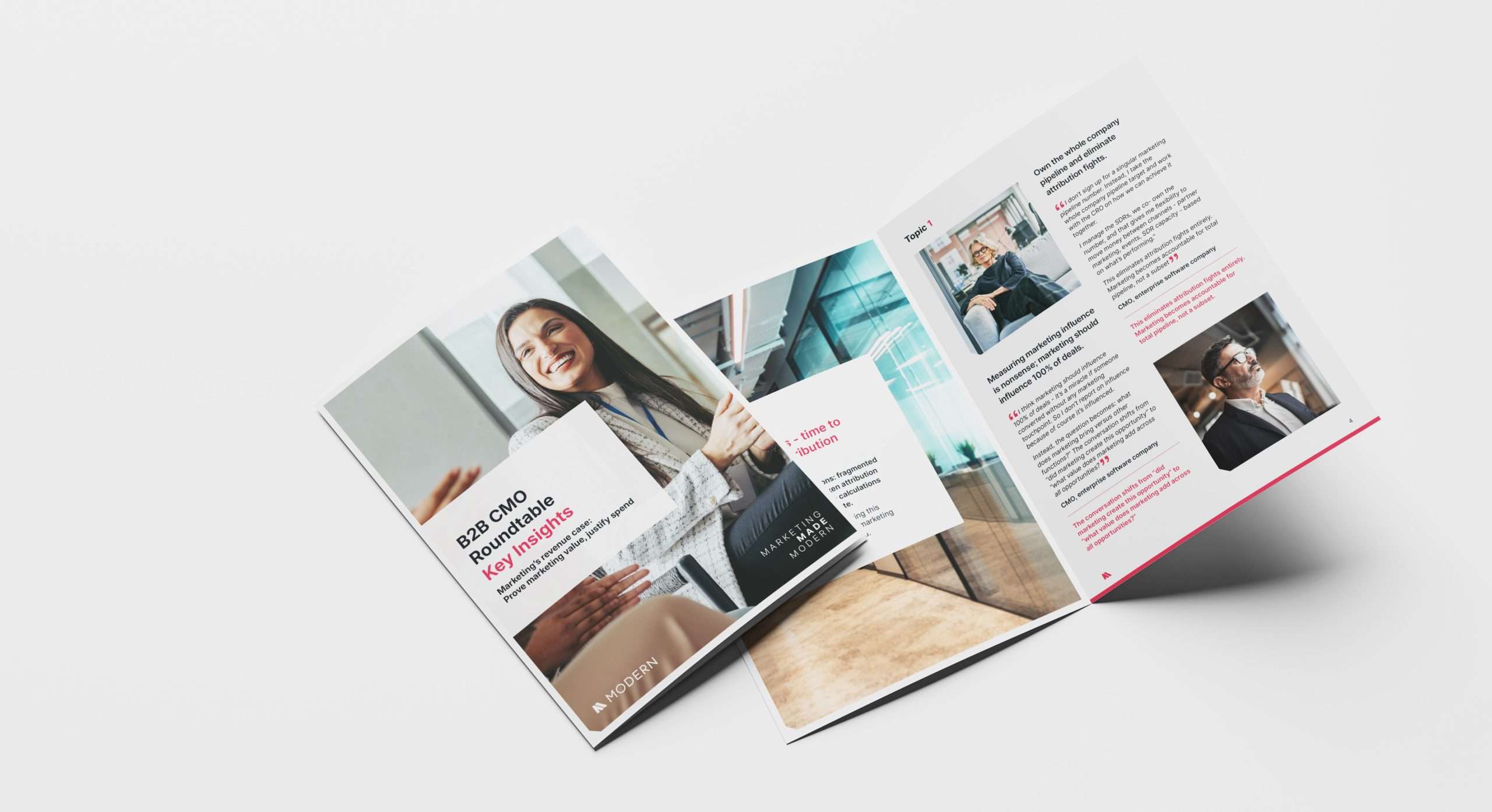 photo mock up of customer journey guide 